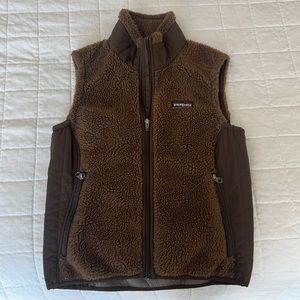 Patagonia Classic Retro-X Vest - brown, size small